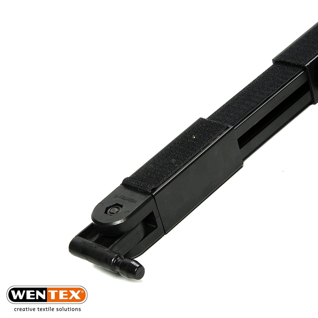 Wentex Barre transversale telescopique 180-300 noir