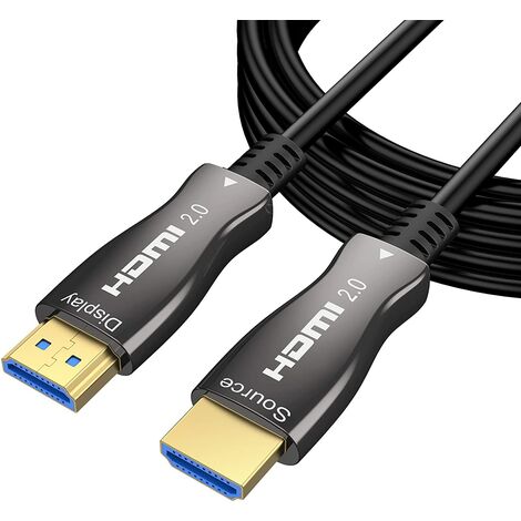 Câble HDMI 10m Fibre Optique 4K/60Hz