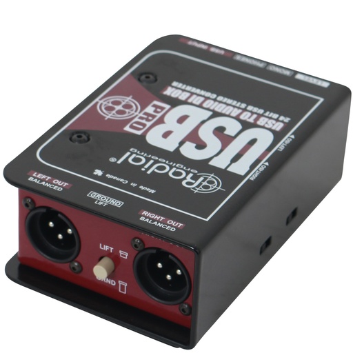 USB Stereo Di-Box Radial Engineering 